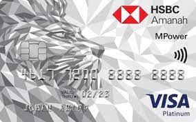 HSBC MPower Platinum 
Credit Card-i